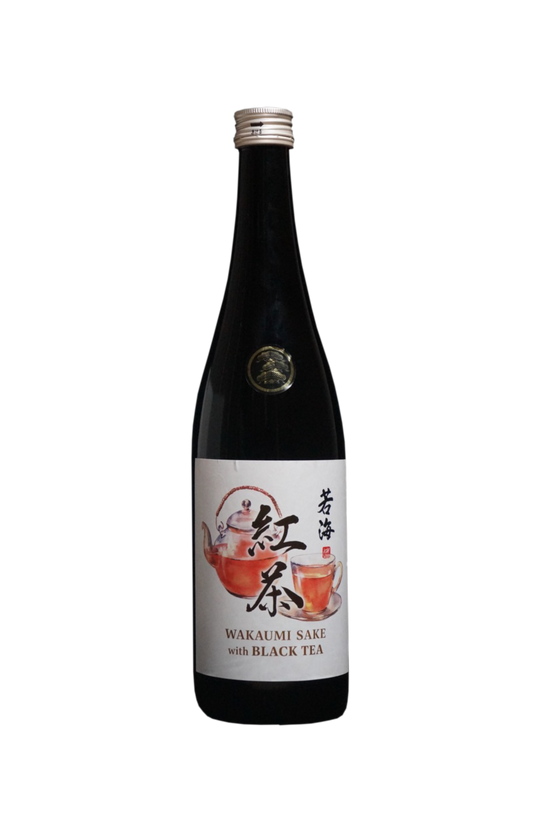 Wakaumi Sake with Black Tea (Liqueur)